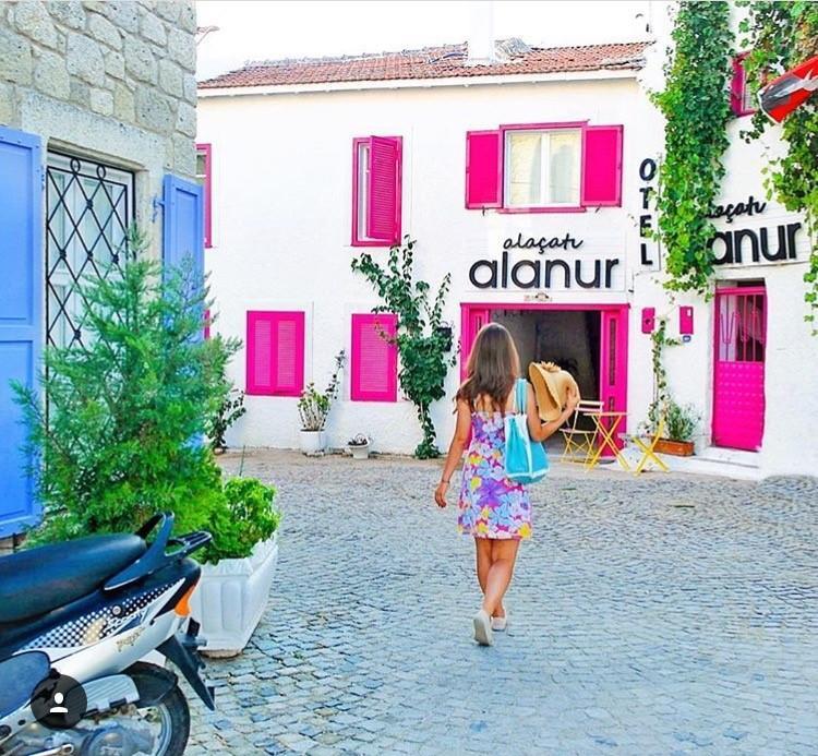 Alacati Alanur Otel Kültér fotó